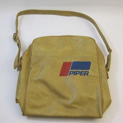 Vintage Piper Airplane Carry Bag