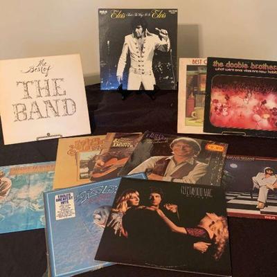 Vinyl Records Featuring Elvis, Fleetwood Mac, Eagles, & More https://ctbids.com/estate-sale/18696/item/1889712