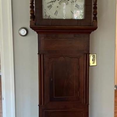 Early English  Grandfather Clock
