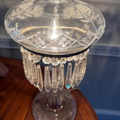 Cut Crystal Vanity Lamp
