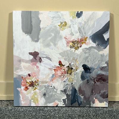 FLORAL CANVAS PRINT  |
w. 24 x h. 24 in.