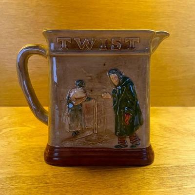 Oliver Twist pitcher by Royal Doulton