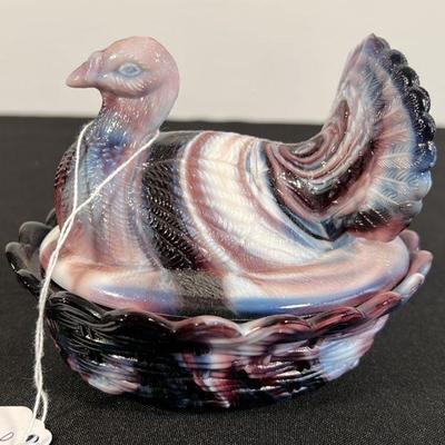 Slag Glass Turkey