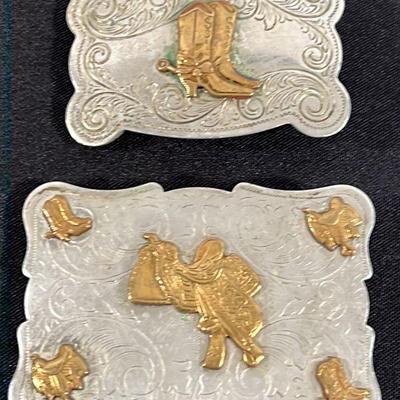 Nickel Silver Western Buckles