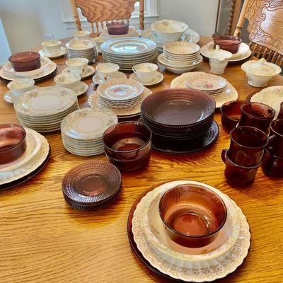 Lot 002-DR: Eclectic China Set