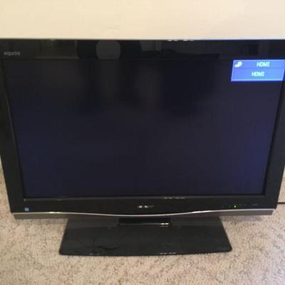 Lot 119-OFC: Sharp 32â€ Aquos LCD TV