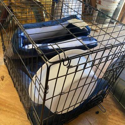 wire pet carrier, cage 