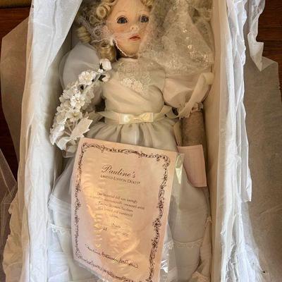 MKM157- Paulineâ€™s Limited Edition Collectible Doll