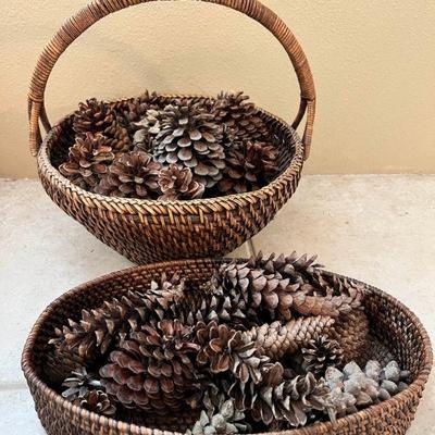 MKM002 Woven Basket Lot