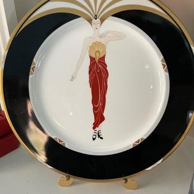 House of Erte Soleil Plate
