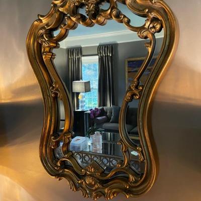 Bassett Hermosa Gold Wall Mirror