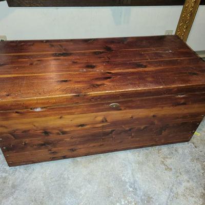 Large cedar chest
