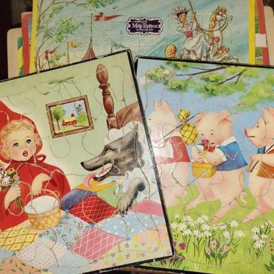Vintage children's puzzels