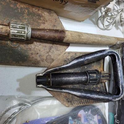 Vintage  army shovels