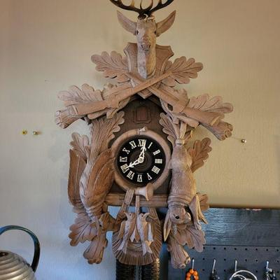 Large Black forest german cuckoo clock