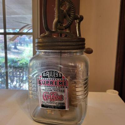 Very rare Baileys supreme coffee  butter churn 
