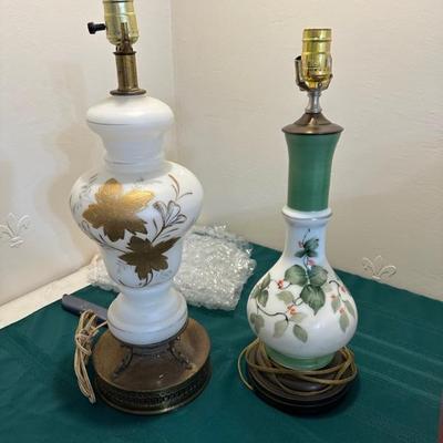 vintage/antique lamps