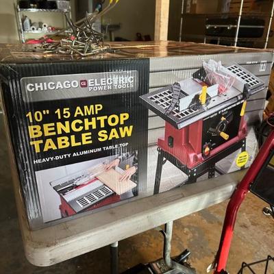 new bench top table saw
