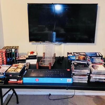 Flat screen TV.
