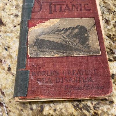 Very old Titanic book 