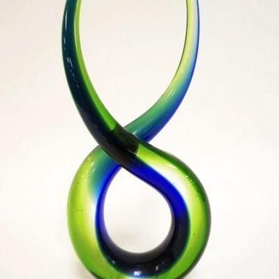 1030	MURANO ART GLASS SCULPTURE, APPROXIMATELY 12 IN HIGH
