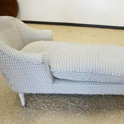 1265	CHAISE LOUNGE, STAINGING ON UPHOLSTRY, APPROXIMATELY 70 IN X 34 IN X 33 IN
