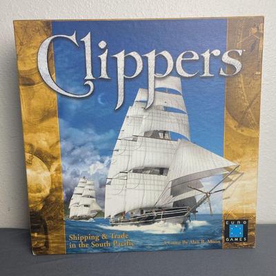 Clippers Shipping & Trade Board Game