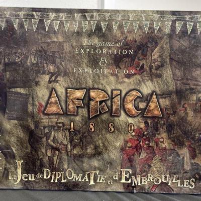 Africa 1880 Exploration Board Game