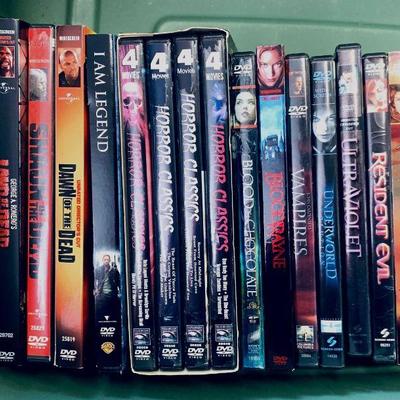 DVD's of Zombies Vampires & Evil!! 