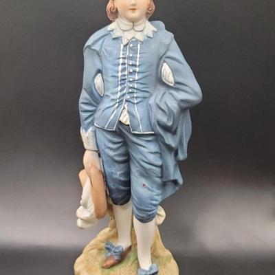Vtg. Lefton Blue Boy Ltd. Ed. Collectible Figurine
