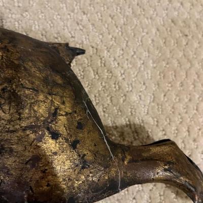 jumping horse, part of an antique weathervane, would be great wall decor