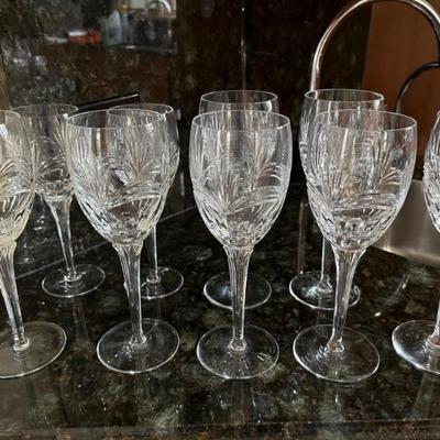 Waterford crystal stemware