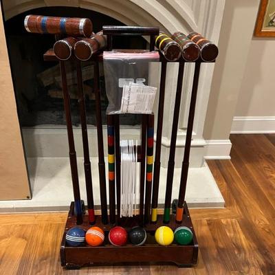 croquet set from Restoration Hardware