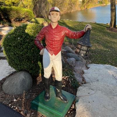 painted cast iron law jockey