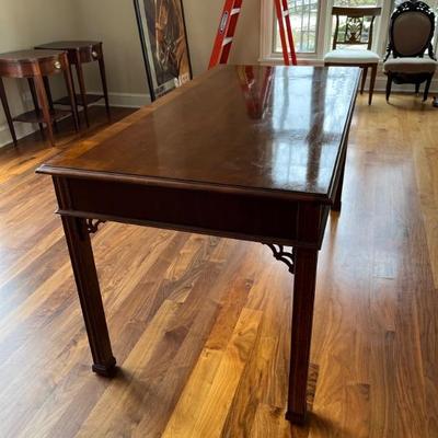 Asian, campaign style, desk, library table
