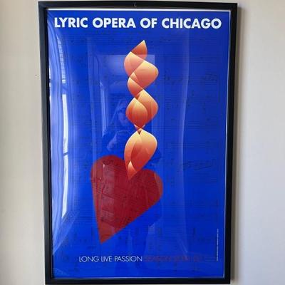 vintage Lyric Opera of Chicago posters--Macbeth, Othello, Mefistofele