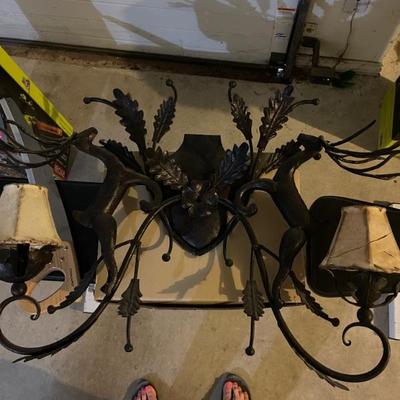 AWESOME DEER SCONCE