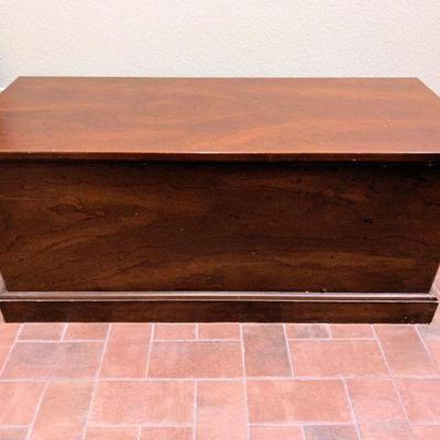 One of 3 cedar chests