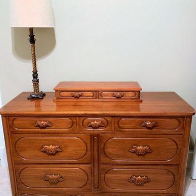 Solid Black Walnut dresser (we have the matching mirror and high chest)