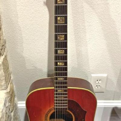 Vintage Dorado acoustic guitar