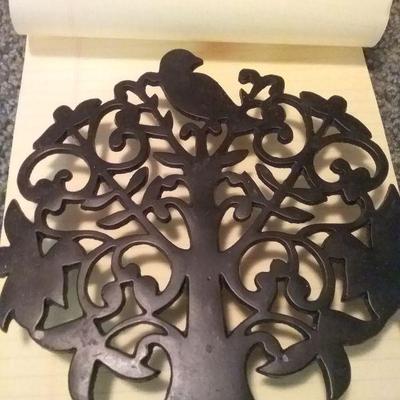 Avon Country Orchid Trivet 