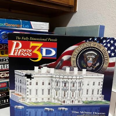 SOLD--White House 3D puzzle