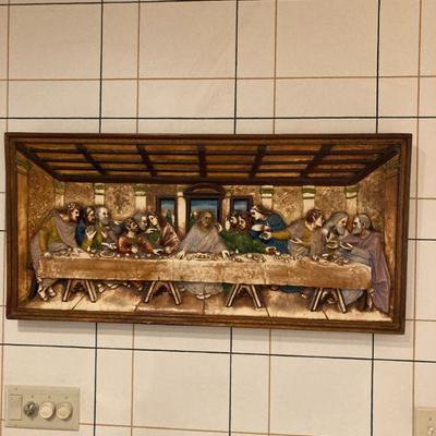 Chalkware last supper