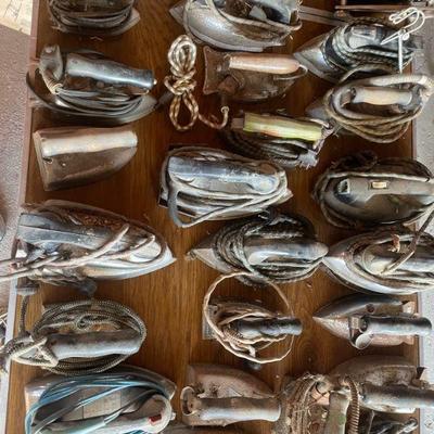 some of the vintage irons 