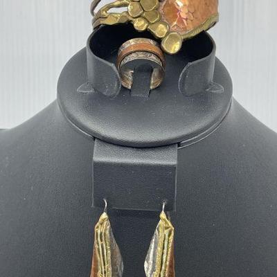 Copper, Sterling, & Brass Jewelry