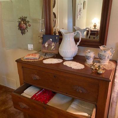 Antique Walnut Dresser