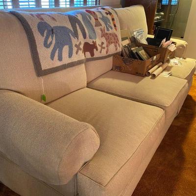Henredon fabric sofa