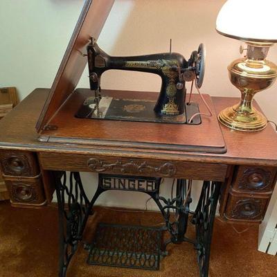 Antique Singer Sewing Machine