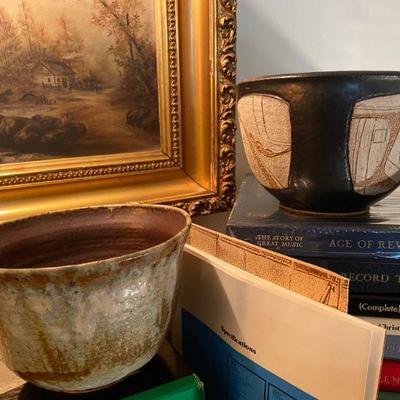 Vintage Ceramic, Stoneware pieces by Joel E. Edwards
