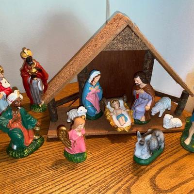 Vintage Nativity Set from Japan
